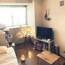 部屋全体 テレビ台 米津玄師 間接照明 岩塩ランプ などのインテリア実例 2018 12 09 13 11 28 roomclip ルームクリップ インテリア インテリア 実例 間接照明