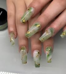370 Me Gusta 6 Comentarios No Children Nailsbyalma En Instagram Jade Stone Where You At Using The Best Valen In 2020 Jade Nails Green Nail Designs Swag Nails