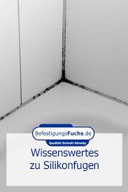Wissenswertes Zu Silikonfugen Befestigungsfuchs Schimmel Beseitigen Wissenswertes Silikon