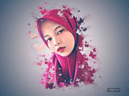 Smudge With Special Brush Effect Hijab Style Smudging Design Jobs Style
