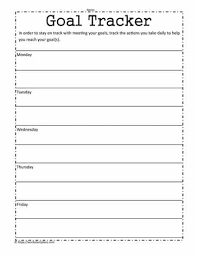 There are several variants, but smart usually stands for: Tracking To Reach Your Goals Worksheets