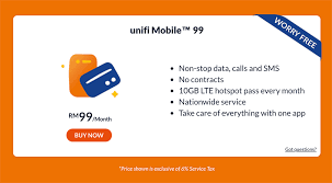 In comparison, for a lower price at rm50/month, you could subscribe to xpax xp50 postpaid for 10gb all day internet with unlimited calls or you if you are traveling frequently within malaysia, this is going to be a problem as you will. Tm Introduces New Unifi Mobile Postpaid Plans From Rm19 Month Soyacincau Com