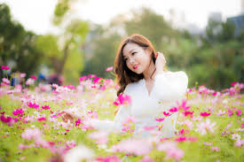 Signs as 웃음꽃 smile flower lyrics. Wallpaper Asian Model Brunette Looking Away Smiling White Tops Flowers Depth Of Field Women Outdoors 4500x3001 Jeko98 1447645 Hd Wallpapers Wallhere