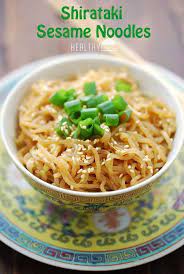 1 7oz Bag Miracle Noodles Angel Hair 1 Teaspoon Sesame Seeds 1 Tablespoon Tahini Sesame Paste Shirataki Recipes Healthy Noodle Recipes Healthy Food Blogs