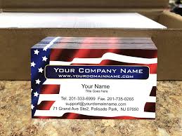 Matte finish business cards for a professional and polished look, and free shipping with vistaprint! Buy Custom Business Cards 500 Full Color American Flag Us Flag Front White Back 16pt Cover Stock 129 Lbs 350gsm Thick Paper Us Flag Patriot Card Made In The Usa Online In Turkey