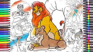The lion king coloring pages. How To Draw Lion King Simba Coloring Pages For Kids Disney Animation Coloring Book The Lionking 2019 Youtube