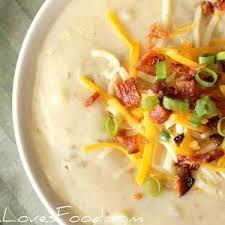 Baked Potato Soup In A Slow Cooker Recipe Recipe Recipes Slow Cooker Baking Slow Cooker Soup