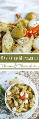 For A Quick And Easy Appetizer Make These Marinated Mozzarella Balls Artichoke Appetizer A Appetizer Recipes Quick And Easy Appetizers Appetizers Easy