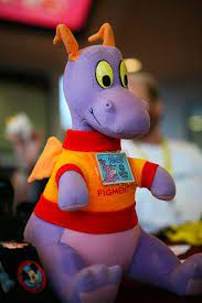 An Original 1982 Figment Plush Figment Disney Disney Memories Disney Favorites