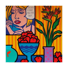 Trademark Fine Art 'Homage to Lichtenstein and Wesselmann' Canvas Art by  John Nolan