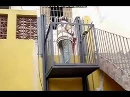 Elevador Casero Para Personas De Edad Youtube Elevador Casero Elevacion De Casa Casas Estilo Cabana