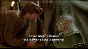 Spaceballs yogurt may the schwartz be with you. Mel Brooks May The Schwartz Be With You