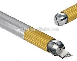 For those who have thick eyebrows wanting to have a lighter brow look, the 6d embroidery is the best option. Double Ended Eyebrow Embroidery Microblading Tool Eyebrow Pen For Permanent Tattoo Adshi Microblading Pen Buy Adshi Microblading Pen Embroidery Microblading Pen High Quality Eyebrow Pen For Makeup Product On Alibaba Com