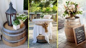 High quality oak wine barrel furnishings. Diy Ideas How To Re Purpose Wine Barrels Rustic Farmhouse Style Home Decor Flamingo Mango Youtube