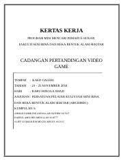 Adakah anda sedang mencari contoh terbaik kertas kerja penanaman cendawan secara komersil? Kertas Kerja Pertandingane Sukan Docx Kertas Kerja Program Misi Mencari Pemain E Sukan Fakulti Seni Bina Dan Reka Bentuk Alam Sekitar Cadangan Course Hero