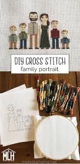Portrait counted cross stitch patterns to print online, thousands of designs to choose from. Transform Your Family Photos Into A Cross Stitch Pattern Transform Your Photos Of Family In Cross Stitch Pattern Kits How To Craft Supplies Tools Delage Com Br