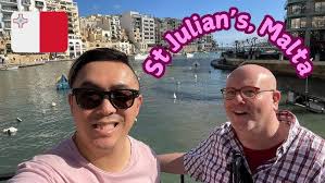 🇲🇹 Sunset Stroll & Nightlife in St. Julian's, Malta