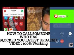 Jun 11, 2019 · with those caveats out of the way, here's how to call someone who has blocked you on their iphone. How To Call Someone Who Has Blocked You Youtube