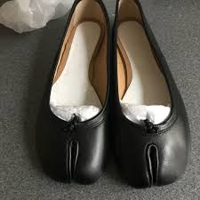 Maison margiela's iconic white stitching details the back of the ankle. Maison Martin Margiela Shoes Madison Margiela Tabi Ballerina Flats Poshmark