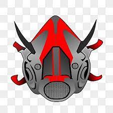 Red And Gray Scout Pubg Gaming Vector Gas Mask Icon Modern Scout Pubg Mask Fantasy Png And Vector With Transparent Background For Free Download Logo Design Art Game Logo Design Bape
