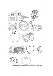 An rgb color value is specified with: English Worksheets The Color Red