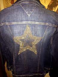 Tommy Hilfiger Denim Trucker S Jacket Gold Star On Back Misses Size Xl Tommyhilfiger Denimjacket Hilfiger Denim Denim Jean Jacket Denim Jacket