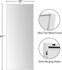 Includes home improvement projects, home repair, kitchen remodeling, plumbing, electrical, painting, real estate, and decorating. Floor Full Length Mirrors Pexfix Full Length Mirror Floor Mirror Sleek Beveled Metal Frame 65 X 22 Large Bedroom Dressing Mirror Rectangle Wall Mirror Gold Home Kitchen