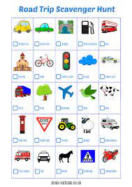 Tie string to your quick link and tape or glue it so that it doesn't come undone. Best Road Trip Games Activities For Kids Free Printables