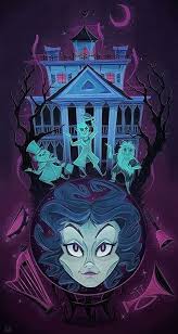 Medium Of The Mansion By Stephanie Buscema Disney Haunted Mansion Art Disney Haunted Mansion Haunted Mansion Disneyland