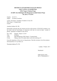 Contoh surat undangan rapat resmi mgmp. 19 Contoh Surat Resmi Dalam Bahasa Inggris Beserta Strukturnya Kumpulan Contoh Surat