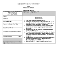 San diego (sdo) san luis obispo (slo) santa barbara (sba) santa maria, ca (smx) st george, ut (stg) ventura county (oxr). Fillable Online Rusk Co Firewood Permit Form Fax Email Print Pdffiller