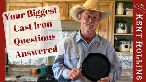 Maintenance For Cast Iron Seasoning Flaking Outside Care And More Youtube Seasoning Cast Iron Cast Iron Cleaning Seasoned Cast Iron Pan
