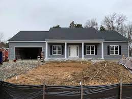 Vinyl siding color combinations come in a wide variety ranging from muted and neutral to bold and bright. Rays Siding And Roofing Nice One Level Living We Installed Napco Traditions In Nantucket Pewter With White Trim And Black Raised Panel Shutters I Believe This Home Is For Sale Contact