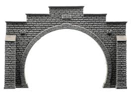 Tunnelportale spur n zum ausdrucken : Hs Noch 58051 Tunnel Portal 1 Gleisig 13 5x12 5 Cm Spur Ho Modelleisenbahn Spur H0
