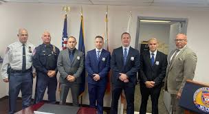 WCPD / Headquarters Eight new members of the WCPD were sworn into our ranks  today by Commissioner Raynor. These officers all have prior law enforcement  experience and come to us from other