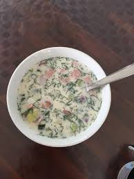 Russische Sommersuppe Von Lil28 Chefkoch Rezept Sommer Suppe Kalte Suppe Rezept Okroschka Rezept
