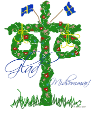 Vi firar dubbelt upp i pörtet idag, daniels födelsedag och midsommar! Glad Midsommar Vykort Fodelsedagskort Grattiskort Julkort E Kort