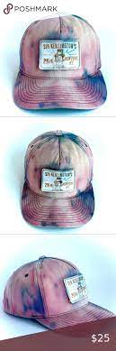 Sir Kensington S Bleached Modified Hat Guc Black Snapback Hats Black Leather Oxfords Vintage Trucker Hats