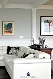 Benjamin Moore Gray Owl Vs Stonington Gray Comparing Undertones And More Living Room White White Wainscoting White Walls Living Room