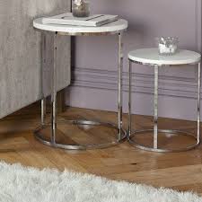 Fairmont Park Alford Paula 2 Piece Nest Of Tables Wayfair Co Uk Side Table With Storage Living Table White Nest Of Tables