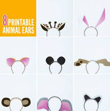 Yandy is your source for mickey mouse ears headband styles and minnie mouse ears headband styles! Free Printable Animal Ears With Animal Jam Paging Supermom Animal Jam Animal Ears Printable Animals