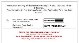 Pembayar cukai yang mempunyai sijil digital individu taip hasilef<jarak>ind<jarak>no. Cara Dapatkan No Pin Lhdn Online