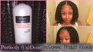 Perfectly Undone Tresemme Review And Demo On Natural Hair Youtube