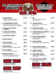 Check spelling or type a new query. Load A Spud Potato Bar Menu In Grand Rapids Michigan Usa