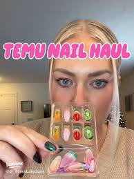 Perfecting Press On Nails: Affordable Nail Art with Temu