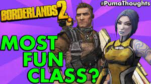 What Is The Most Fun And Favorite Class Or Character For Solo Play In Borderlands 2 Pumathoughts Youtube