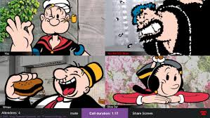 Popeye Official On Twitter Whatta Good Day To Have A Sunday Brunch With Me Friendsk Look Closekly Popeye Bluto Oliveoyl Memes Ckmemes Comicskingdom Videocalls Facetime Videochat Popeyeandfriends Https T Co Jvue85pkaw
