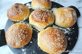 Soft And Chewy Sourdough Burger Buns Burger Buns Sourdough Starter Burger Buns Recipe