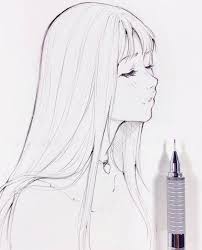 Hair Flow Art Drawing Inspiration Illustration Artsy Sketch Pinterest Design Expression F Illustration Art Girl Sketches Drawing Sketches