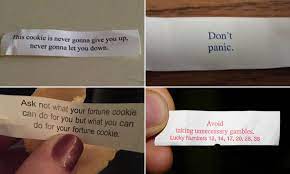 Maybe you would like to learn more about one of these? Diners Share Pictures Of Hilarious Fortune Cookie Notes Daily Mail Online